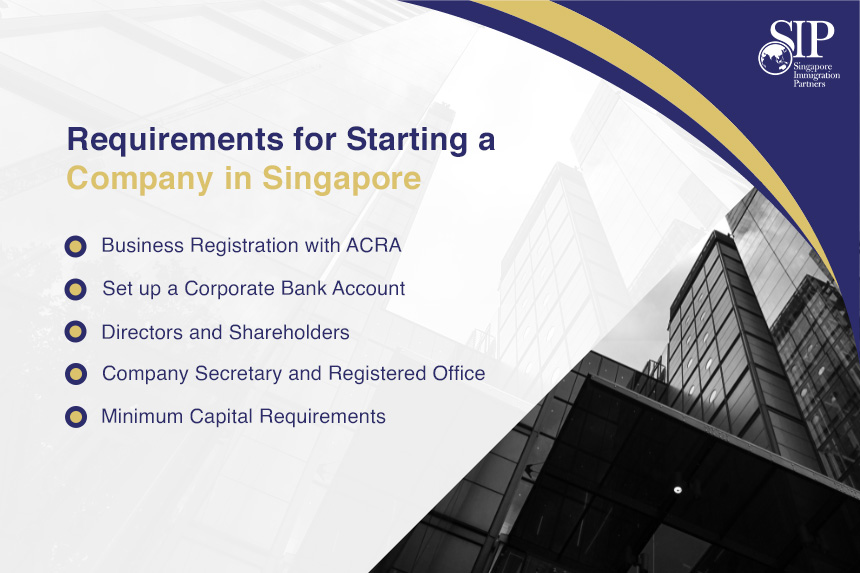 requirements for starting a company in Singapore